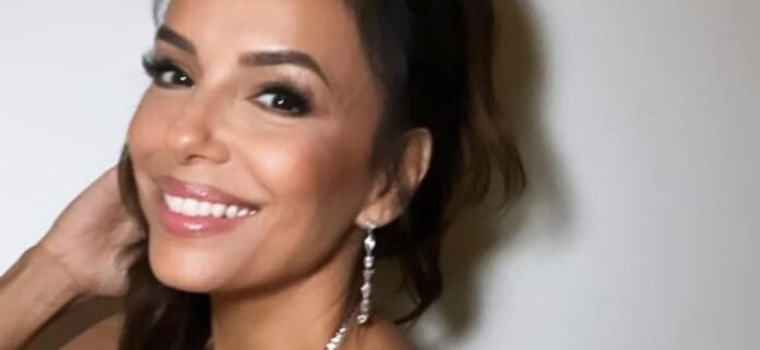 Eva Longoria Jogging Braless Needs 'Assistance' With Strap Malfunction