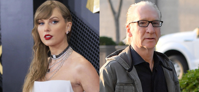 Taylor Swift Fans Drag 'Windbag' Bill Maher For Saying Travis Kelce Will 'Dump' The Singer