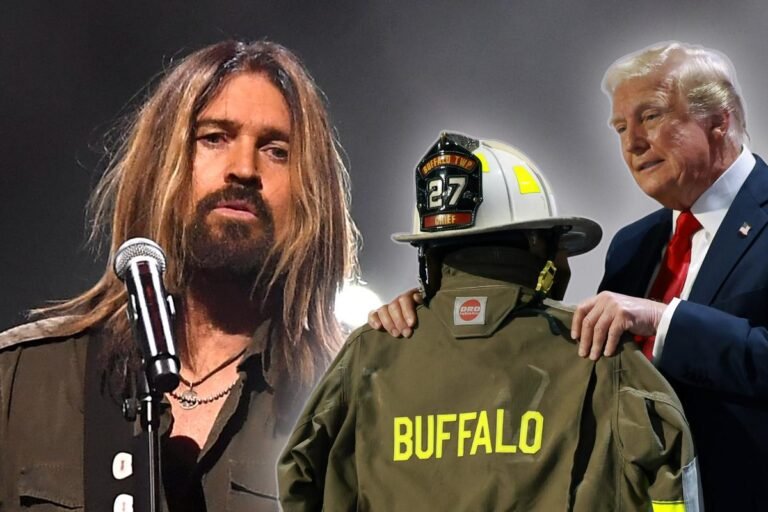 Billy Ray Cyrus Sings at Trump Rally Victim Comperatore's Funeral