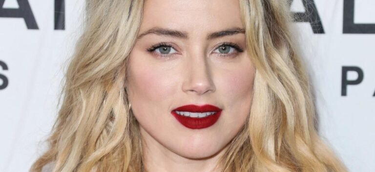 Amber Heard Caught 'Nipple Flashing' In Transparent Mesh Top