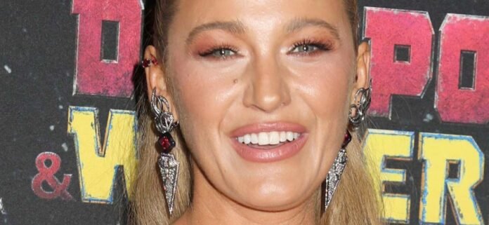 Blake Lively Shows Off 'Burger' Appetite In See-Through Top