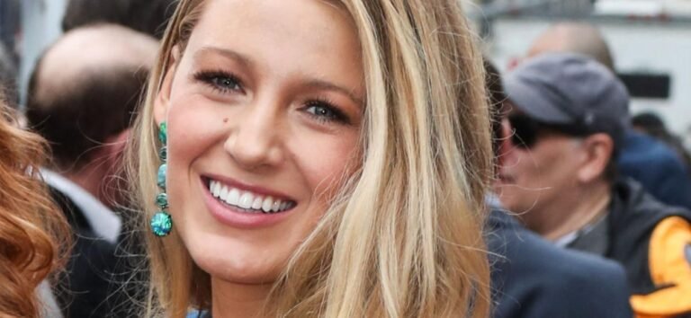 Blake Lively In Glitter Minidress Shows 'Best Legs Ever' In High Heels