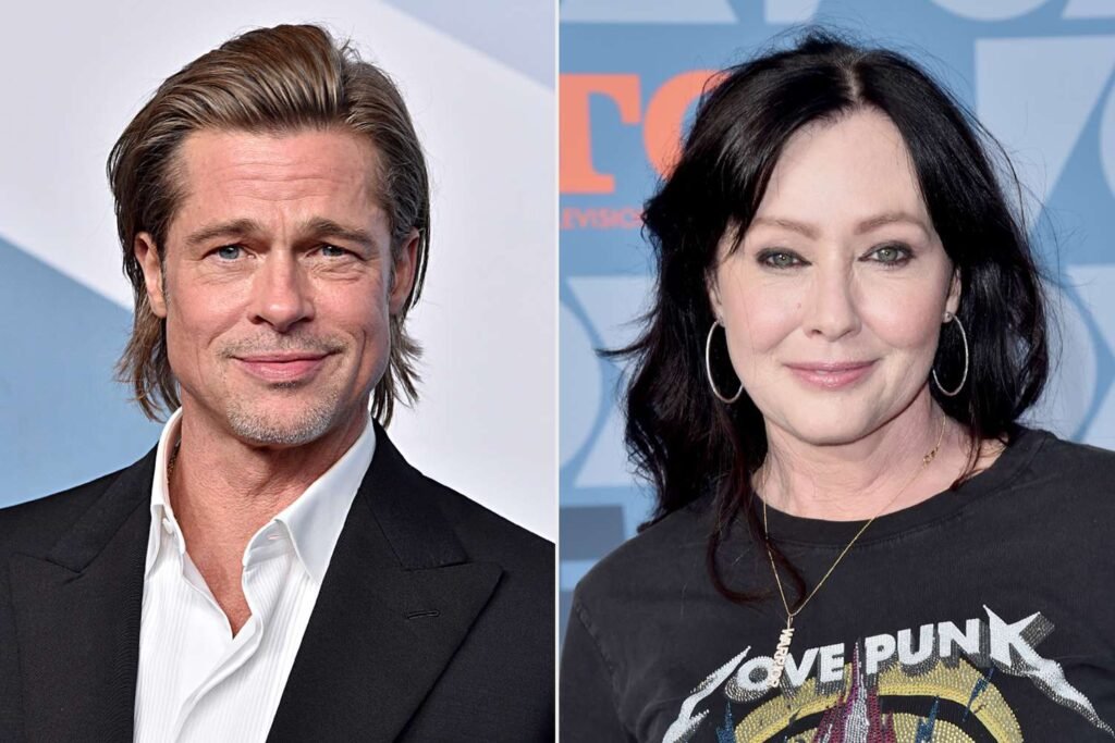 How Brad Pitt Inspired Shannen Doherty While Filming '90210' Reboot