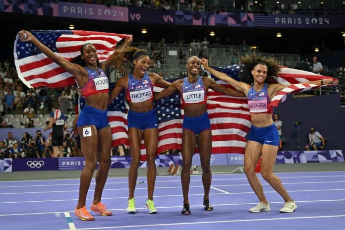 U.S. Men's and Women's Teams Take Home Gold in 4x400-Meter Relay at Olympics