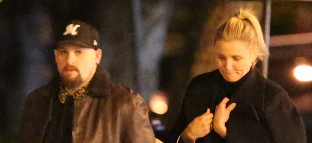 Cameron Diaz Flaunts Rare PDA With Husband Benji Madden During Montecito Dinner Outing