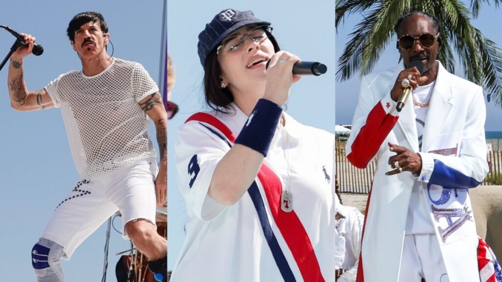 Billie Eilish, Snoop Dogg, Red Hot Chili Peppers Perform at 2024 Olympics Closing Ceremony: Watch