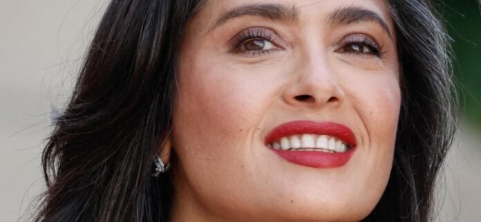 Salma Hayek Thrills In Weekend Bikini And Pigtails On A Yacht