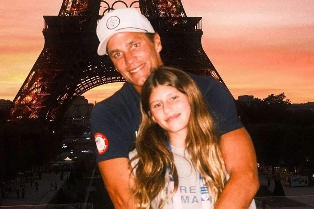 Tom Brady Launches Vlog Series with Daughter Vivian at Paris Olympics