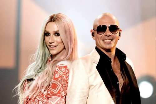 Pitbull didn't remove Kesha's name from Timber music video listing