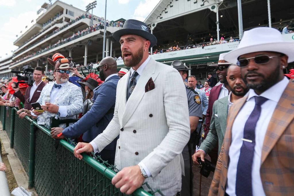 Travis Kelce Buys Stake in Racehorse Named Swift Delivery
