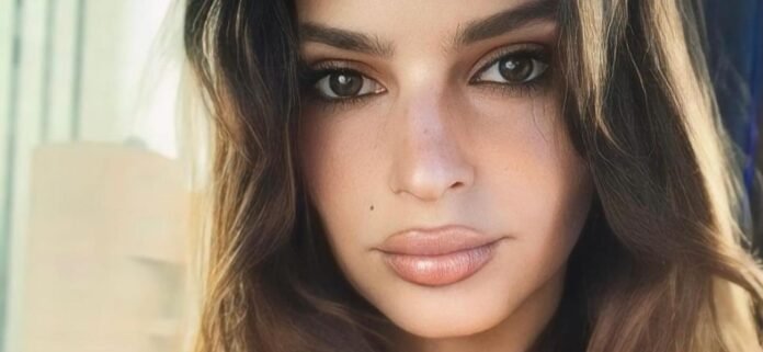 Emily Ratajkowski Goes 'Back To School' In Tight Braless Top