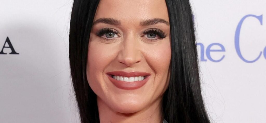 Katy Perry All Smiles In Plunging Bikini For Family Swimming In The Ocean