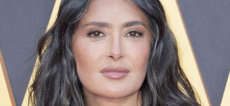 Salma Hayek Sunkissed In Wet Bikini Shows Off Her 'Good Genes'