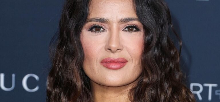 Salma Hayek 'Looks Insane' In Plunging Birthday Bikinis At 58