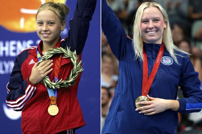 Paralympic Swimmer Jessica Long Wins Gold in Same Event 20 Years Apart