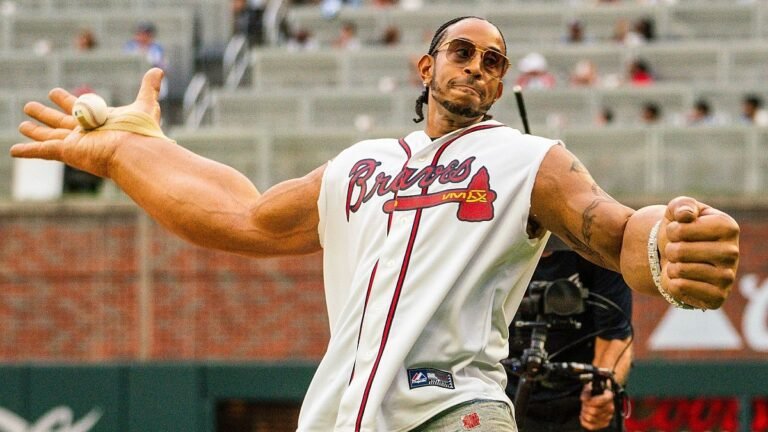 Get Back! Ludacris Brings Out Big Arms for First Pitch at Atlanta Braves Game: Watch