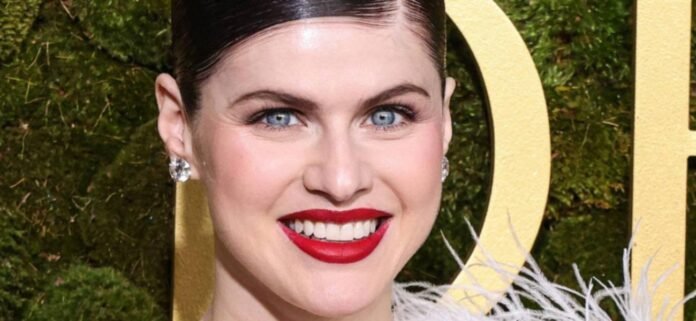 Alexandra Daddario Shows 'The Art Of Getting Ready' While Braless