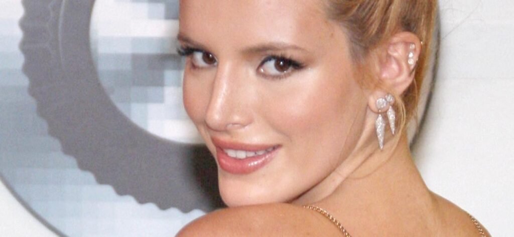 Bella Thorne Nearly Pops Out Her Exposing Braless Dress