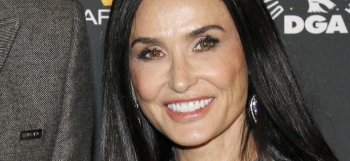 Demi Moore Attracts 'Bikini Line' Attention In Bathroom Swimsuit