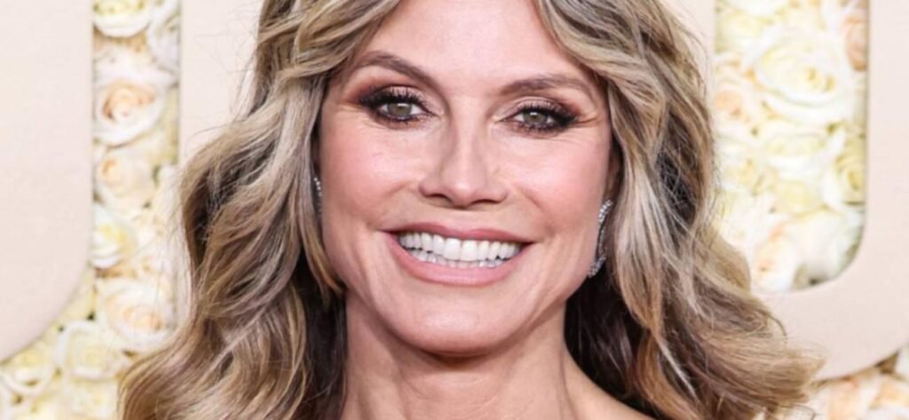 Heidi Klum Shaves Her Legs In Braless Robe 'Without Bending'