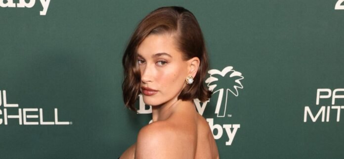 Hailey Bieber Puts A Retro Spin On No-Pants Trend For Rhode