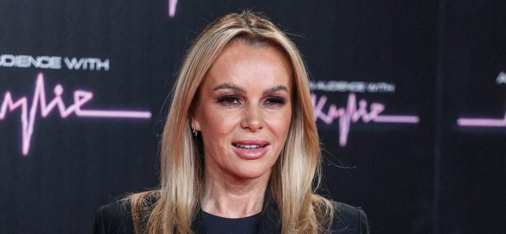Amanda Holden Stuns In Tiny Black Bikini Photoshoot