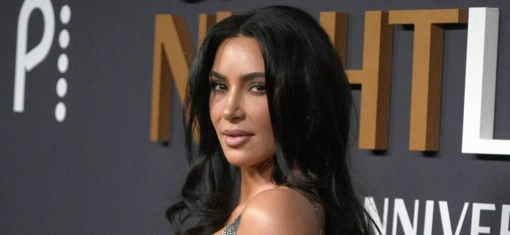 Kim Kardashian Stuns In Zebra-Print Bikini While Facing Defamation Lawsuit