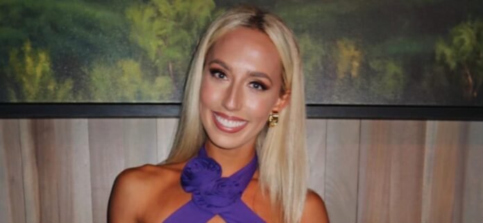 Kylie Beck Stuns In Tiny Crop Top Workout Fit As She Rocks Cheerleader Abs