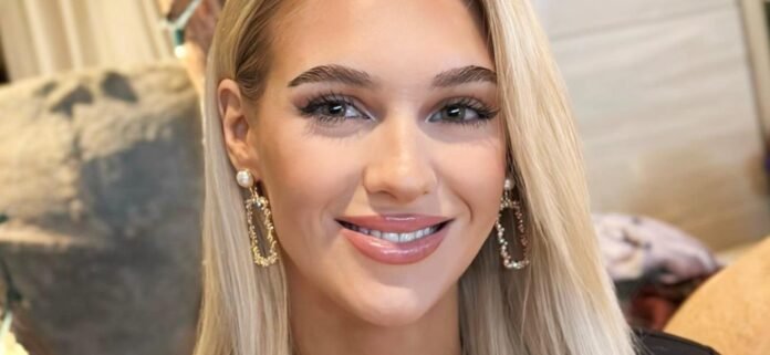 Veronika Rajek Shows Off Her Big Balloons In Plunging Underwear