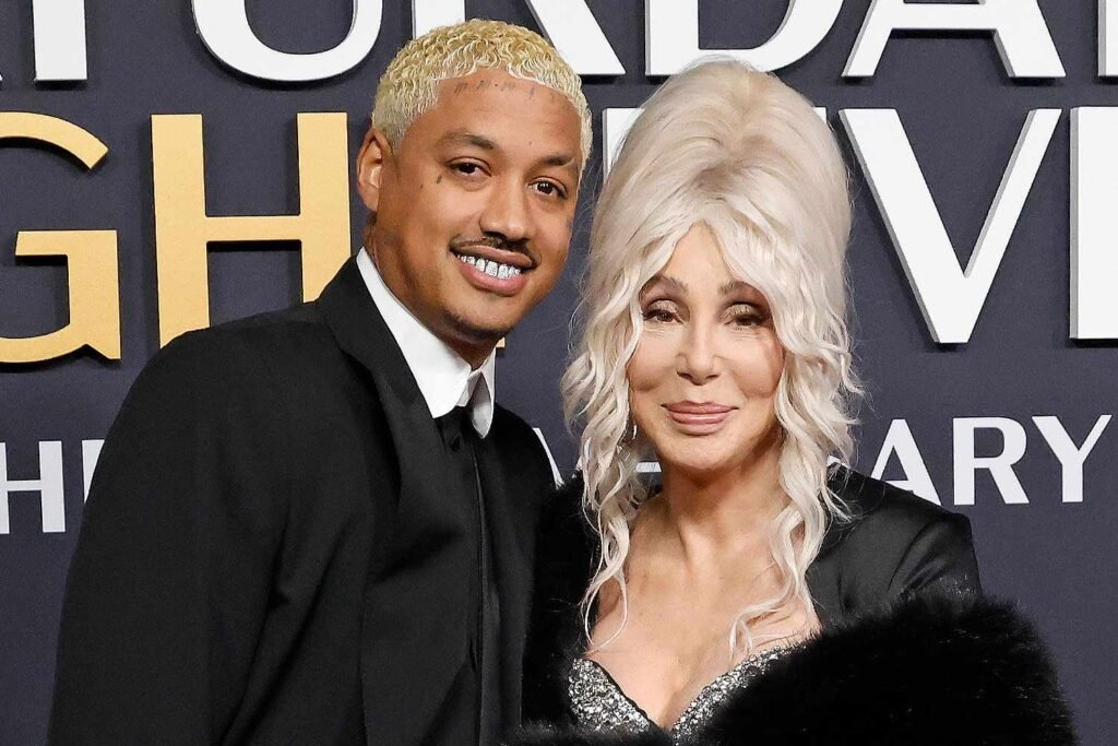 Cher and Alexander Edwards Have Date Night at SNL 50th Anniversary