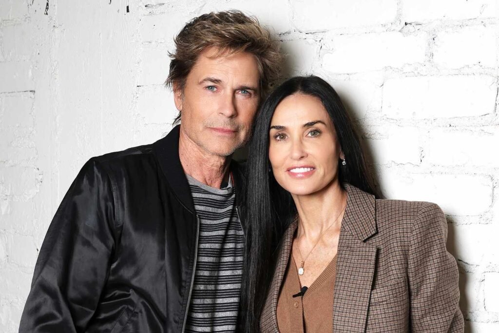 Rob Lowe Reacts to Demi Moore's Recent Awards Recognition (Exclusive)