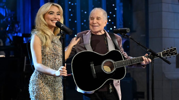 Paul Simon and Sabrina Carpenter Open SNL50 with “Homeward Bound” Duet: Watch