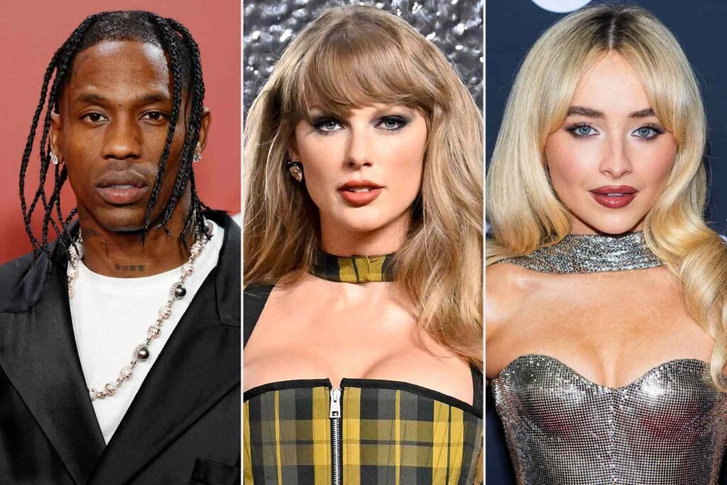 Travis Scott Reveals He Wants to Collaborate with Taylor Swift or Sabrina Carpenter