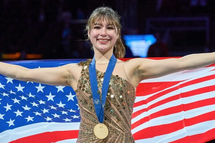 Alysa Liu Becomes First U.S. Woman to Win World Figure Skating Championships in 19 Years