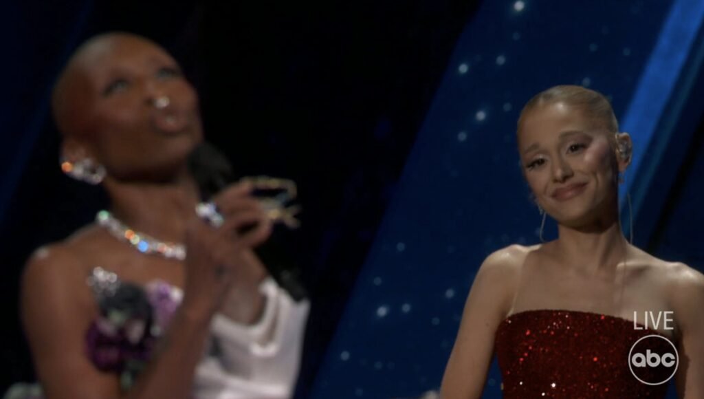Ariana Grande and Cynthia Erivo Perform “Defying Gravity” to Open 2025 Oscars: Watch