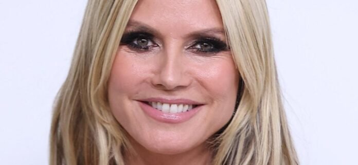 Heidi Klum Shamed In Plunging Braless Dress For Having 'Put On' Weight