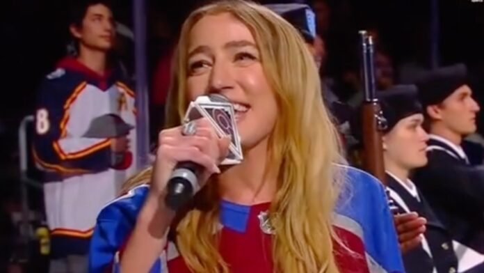 Ingrid Andress Redeems Herself With On-Key Performance of National Anthem: Watch
