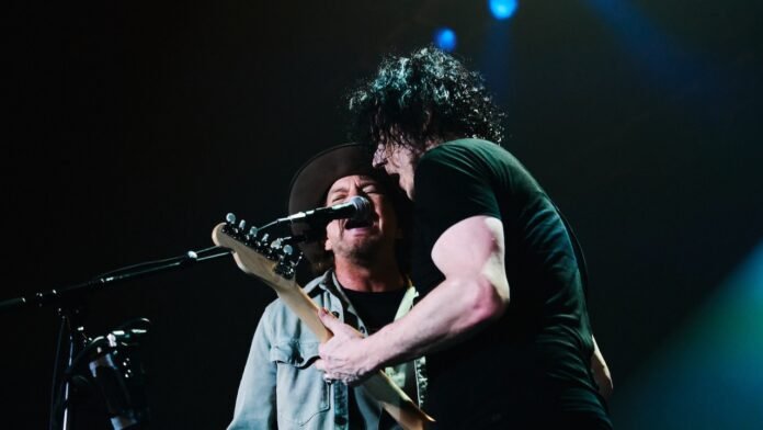Eddie Vedder Joins Jack White for “Rockin’ in the Free World” in Tokyo: Watch