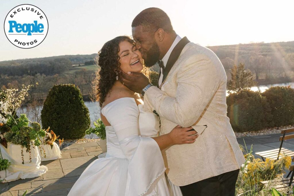 Los Angeles Rams' Kobie Turner Marries Alissa Villanueva in Virginia Wedding (Exclusive)
