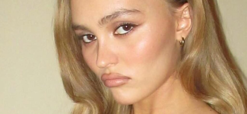 Lily-Rose Depp Exposes Chest In Sheer Dress With Nothing Underneath