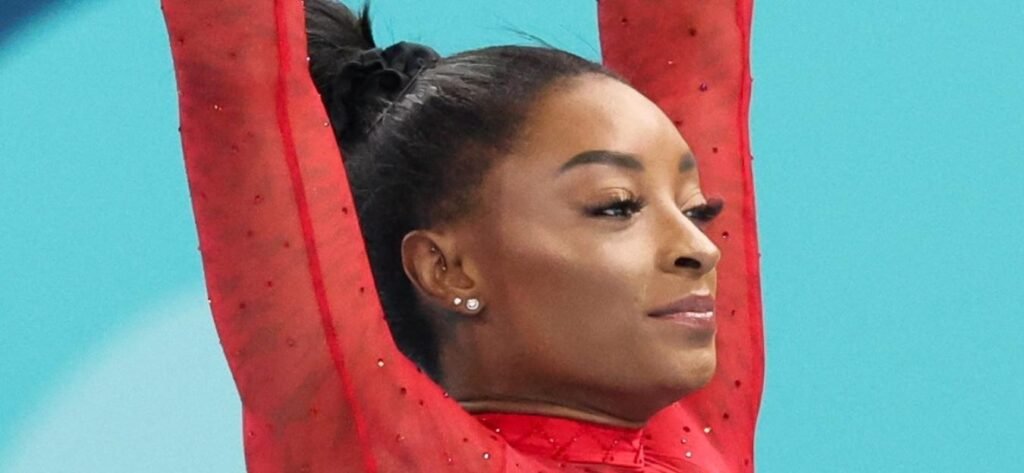 Simone Biles Stuns In Mini Skirt As She Celebrates 'Twenty Ate' Birthday