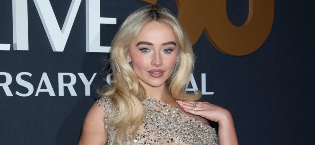 Sabrina Carpenter Stuns In Red Lingerie At The 2025 Brit Awards