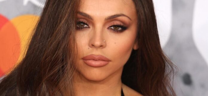 Jesy Nelson Shows Off Her Baby Bump In Stunning Pink Bikini