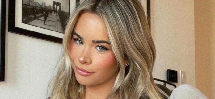 Emily Elizabeth Heats Up Instagram In A Tiny Blue Bikini