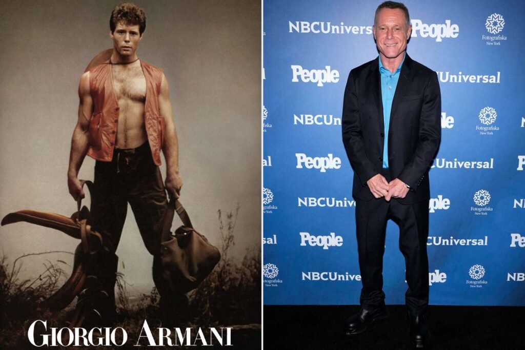 Chicago P.D.'s Jason Beghe Reacts to Shirtless Ads from His Modeling Days (Exclusive)