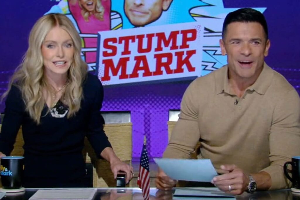 Mark Consuelos Has Wardrobe Malfunction on Live TV: 'Did Anybody Notice That?'