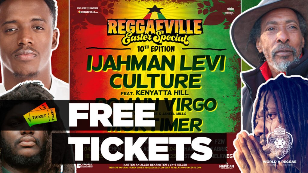 1x 2 Free Tickets to the Reggaeville Easter Special, Amsterdam, April 21, 2025
