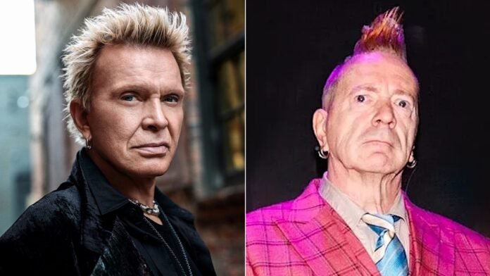 Billy Idol on John Lydon’s Sex Pistols Insults: “Of Course John’s Gonna Be Pissed”
