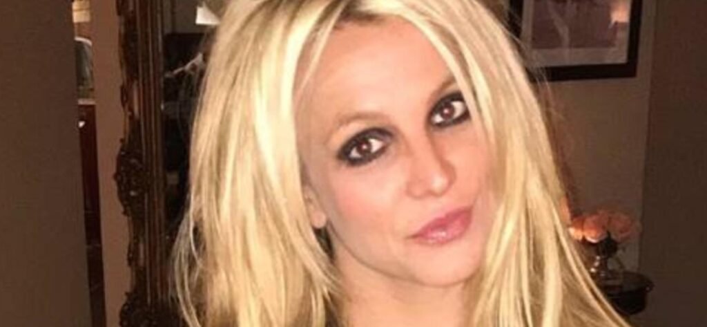 Britney Spears Offers Rear View In See-Through G-String