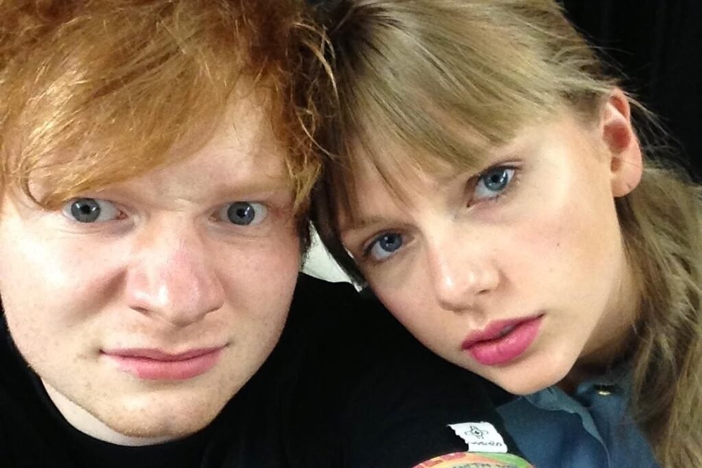 Ed Sheeran Resurfaces a Throwback Taylor Swift Selfie and Kanye West Joke